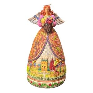 Jim Shore Bountiful Angel Heartwood Creek Four Seasons Fall Autumn 2004 B117675